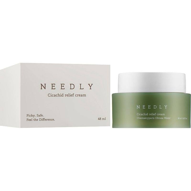 NEEDLY Крем успокаивающий с центеллой Cicachid relief cream, 48 мл