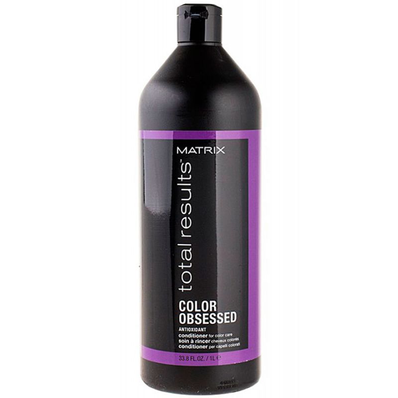 Matrix Total Results Color Obsessed Conditioner - Conditioner for colored hair with antioxidants, 1000 ml