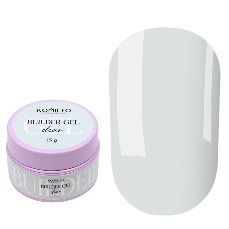 Komilfo Builder Gel Clear, 15 г