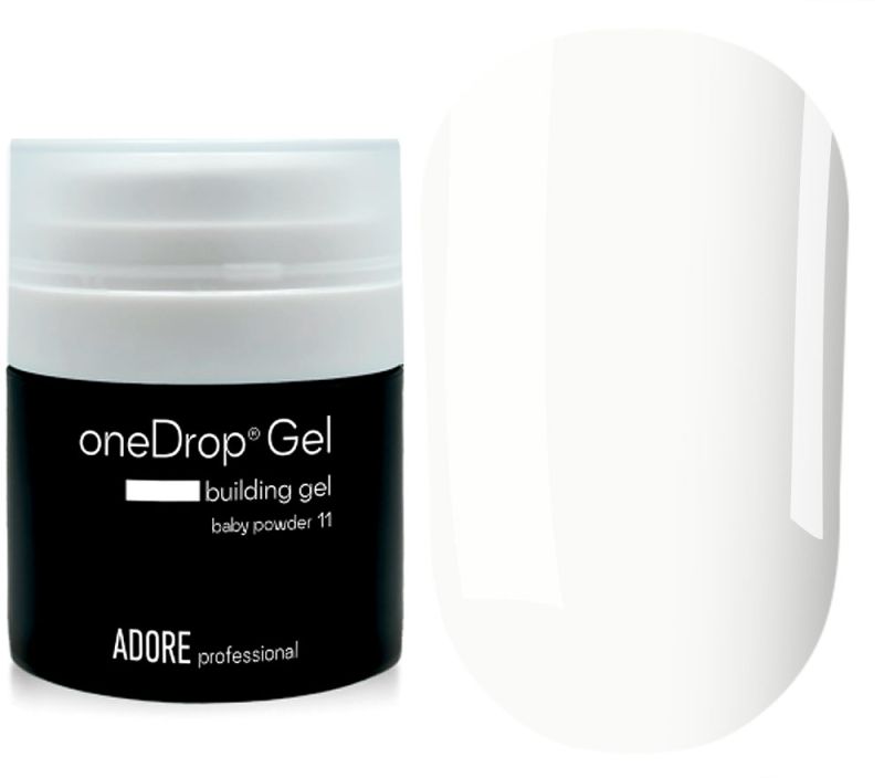 ADORE Гель для наращивания One Drop Gel №11, 30 мл (с вакуумной помпой)
