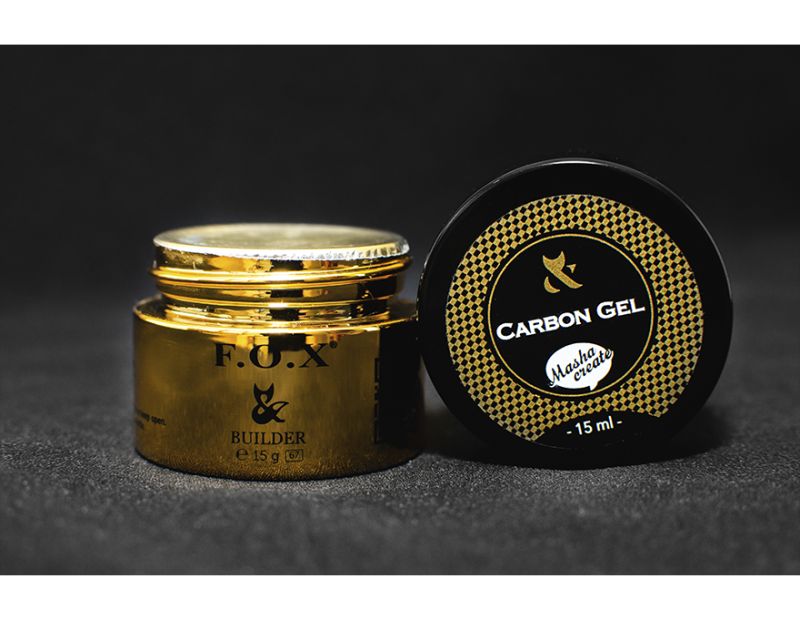 F.O.X Carbon gel Masha Create гель со сверхпрочными волокнами, 15 мл