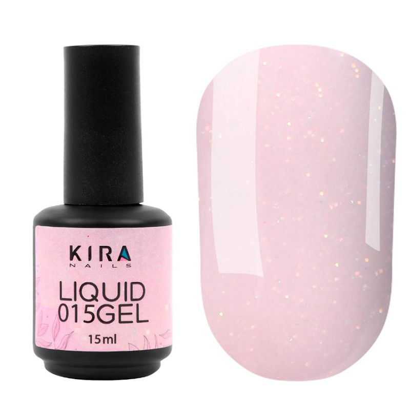 Kira Nails Жидкий гель Liquid Gel 015, 15 мл