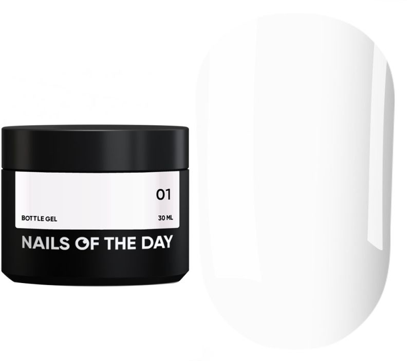 Nails Of The Day Nail Bottle Gel No. 01, 30 ml