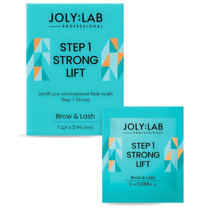 Joly: Lab Step 1 Strong Средство для ламинирования бровей и ресниц, 2 мл