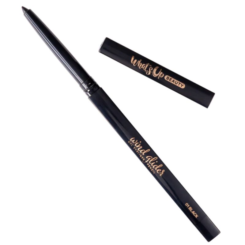 Whats Up Beauty Олівець для очей Wind Glider Gel Eyeliner Pencil in 01 Black, 0,25 г