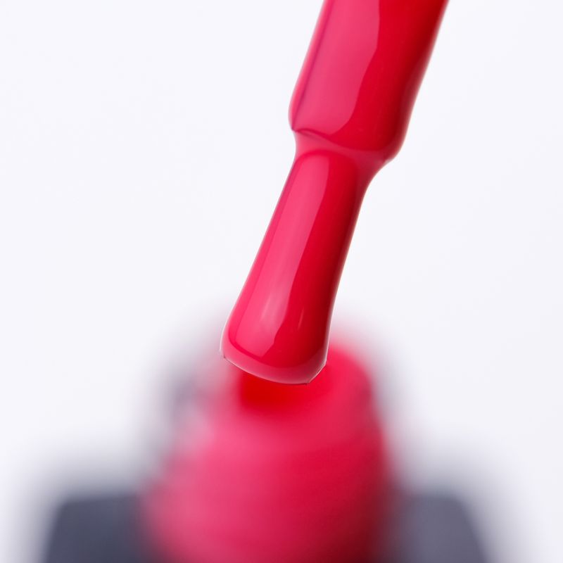 Kira Nails gel varnish No. 052 (light raspberry-red, enamel), 6 ml