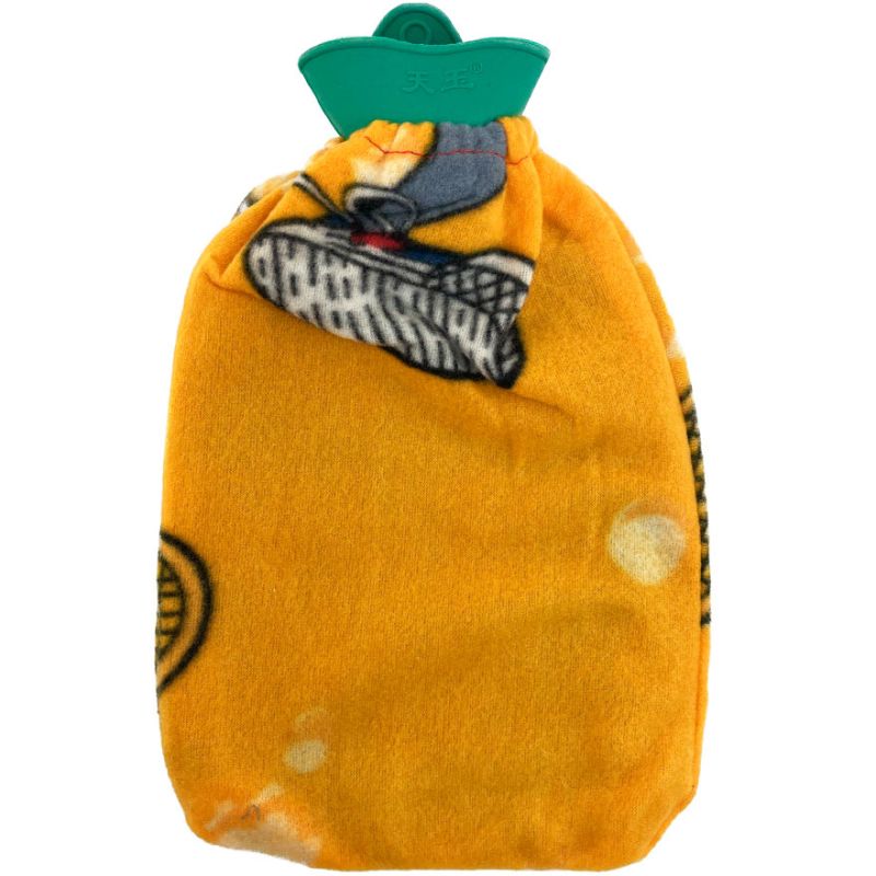 Hand and body warmer in fleece, assorted colors (not electric) 500 ml