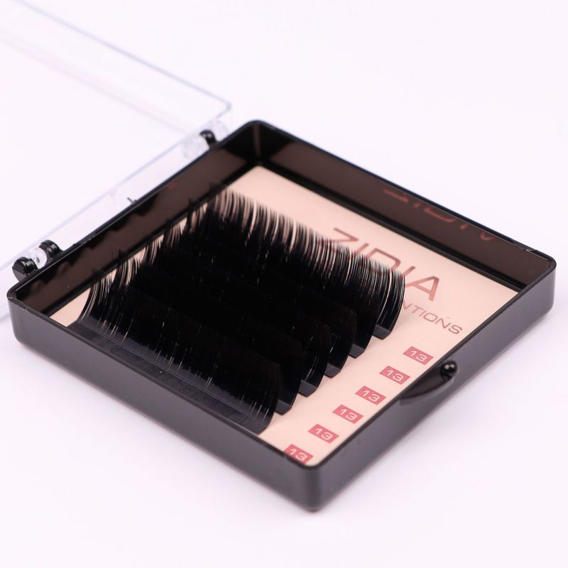 ZIDIA Premium Lash Extensions - ресницы для наращивания (6 лент) L0,07 х 13 мм