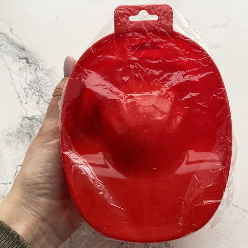Bath for manicure, red