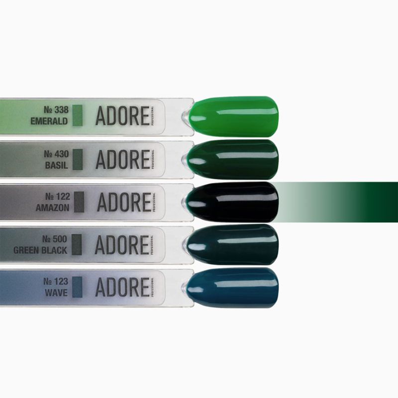 Gel varnish ADORE Professional No. 115 (bright light lime, neon), 7.5 ml