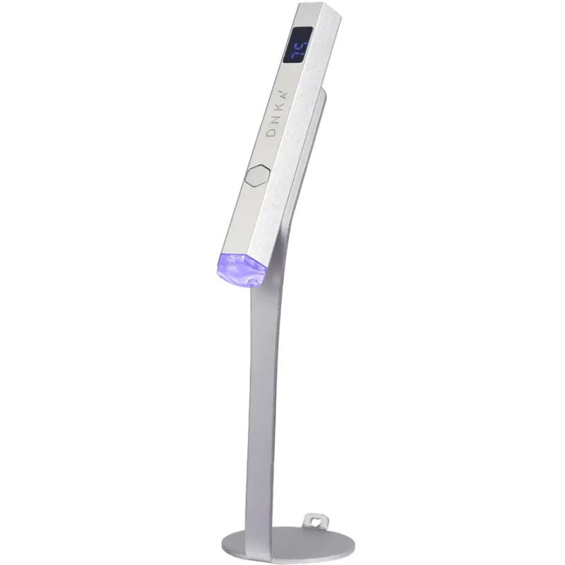 DNKa Портативный UV фонарик Lamp for manicure, Silver (гарантия 6 мес.)
