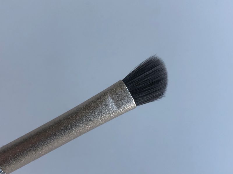 Makeup brush set 10 pcs, with silver sequins