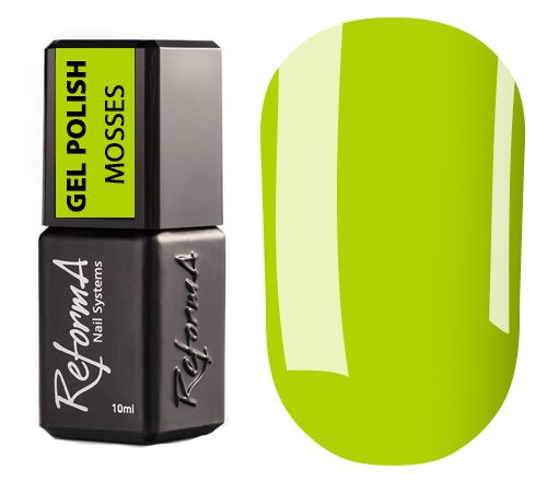 ReformA gel varnish, Mosses (light green, enamel), 10 ml