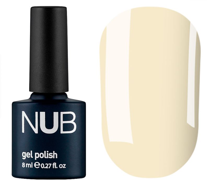 NUB 031 Hibiskus gel varnish (light yellow, enamel), 8 ml