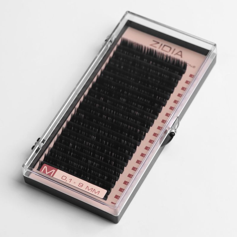 ZIDIA Premium Lash Extensions 20 lines - M0.1 x 9 mm