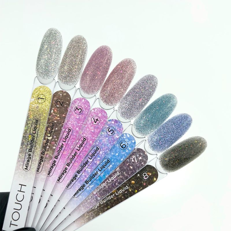 Touch Gel for nails Builder liqiud Mirage 06, 15 ml