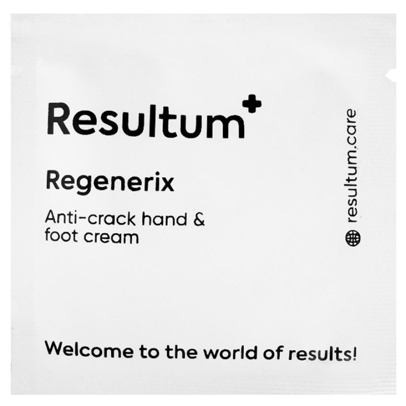 Resultum крем від тріщин для рук і стоп Regenerix, 5 мл (саше)