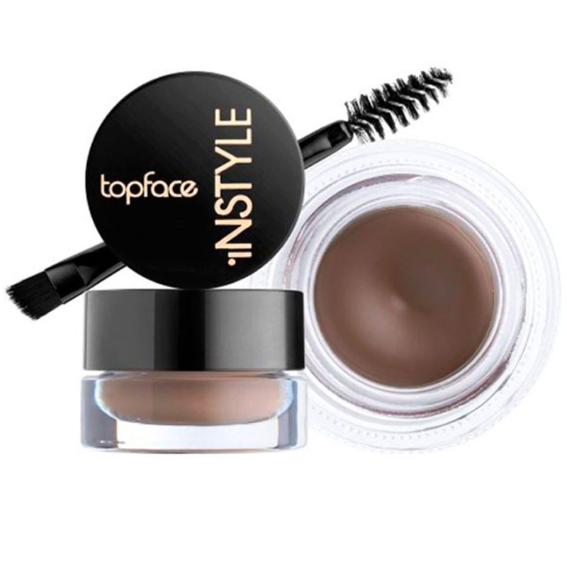 Eyebrow gel "Instyle Eyebrow Gel" TopFace PT551, No. 004 Chocolate