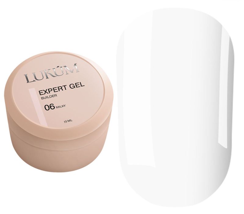 Lukum Гель для ногтей Expert Builder Gel №06, 15 мл
