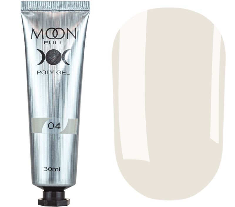 MOON FULL Nail gel POLY GEL No. 04, 30 ml (tube)