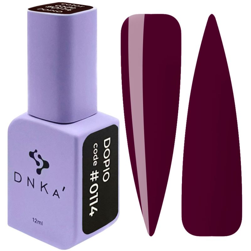 DNKa Гель-лак для нігтів NEW FORMULA 0114, 12 мл