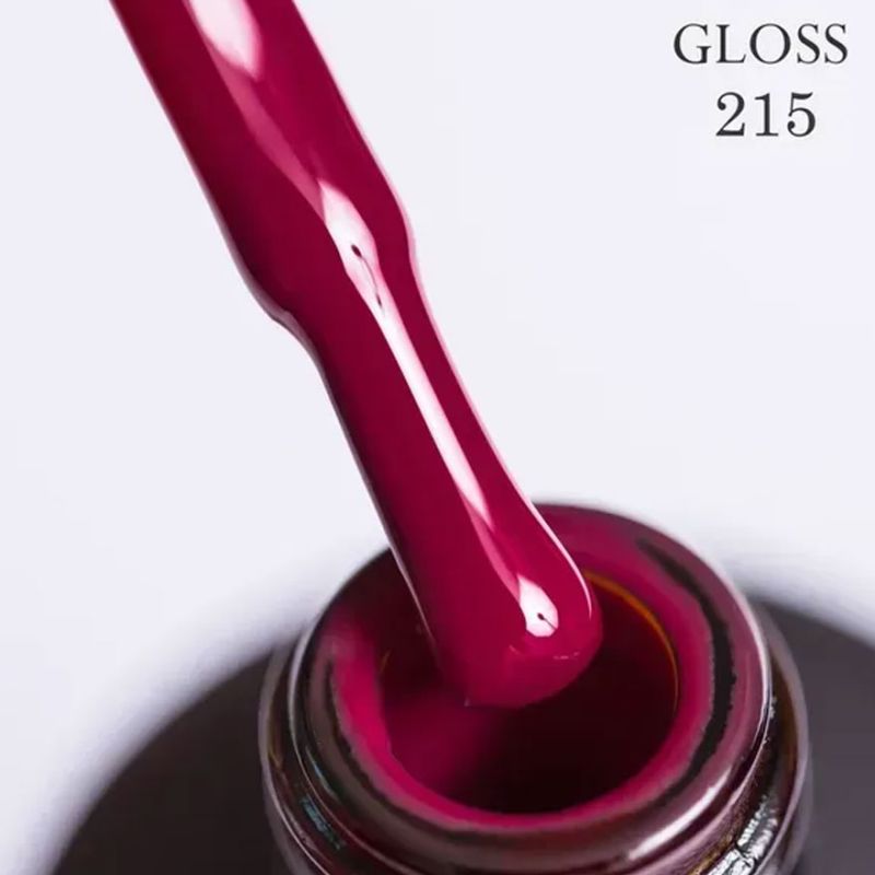 Gloss Gel polish No. 121 gel-varnish (pink translucent, for a jacket, enamel), 11 ml