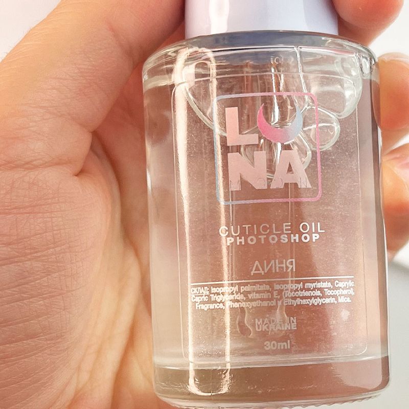 LUNA Dry cuticle oil with melon aroma Photoshop Oil, 30 ml