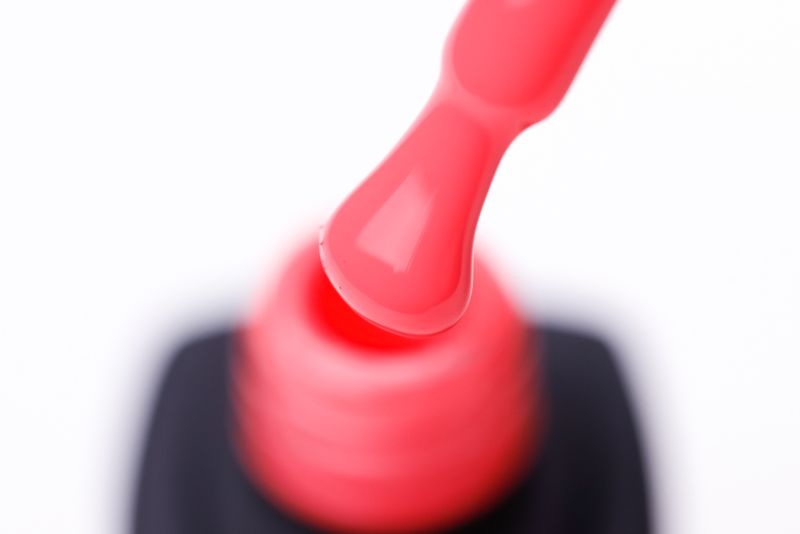 Гель-лак MOON FULL Neon color Gel polish №709 (рожевий насичений, неон), 8 мл