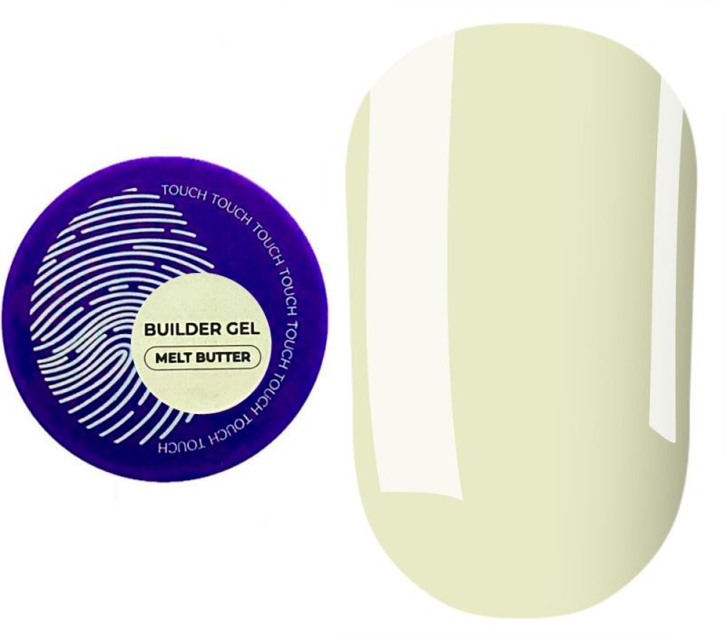 Touch Гель для ногтей Builder Gel Melt Butter, 15 мл