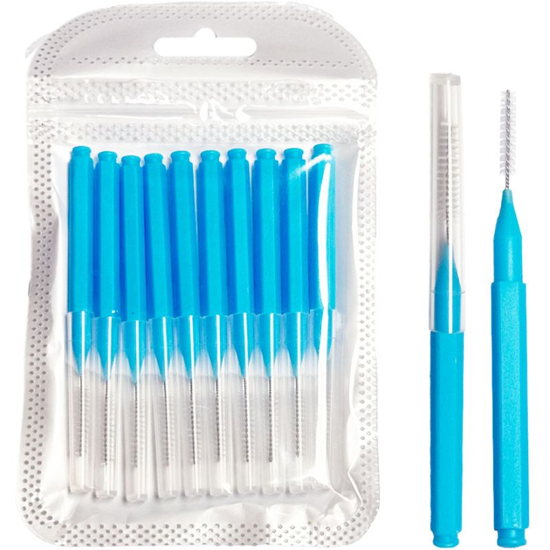 Baby Brush (блакитний) 5,8 см, 10 шт в уп.