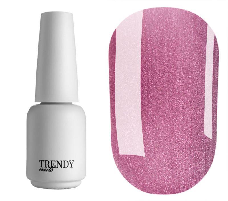 Trendy Nails Гель-лак Gel Polish Cat Eye's Gummy Bear "Berry Teddy", 5 мл