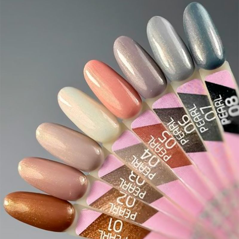 Toki Toki Gel nail polish Pearl No. 006, 5 ml