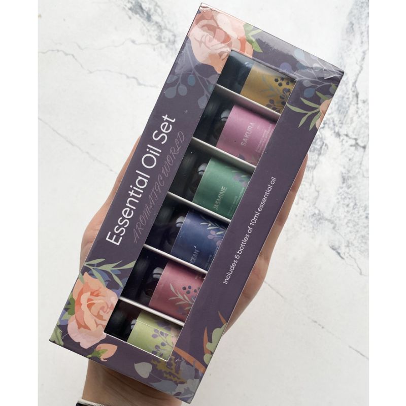 Essential Oil Set Aromatic World - A set of aromatic water-soluble oils (6 * 10 ml)