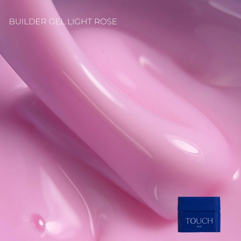 Touch Гель для нігтів Builder Gel Light rose , 30 мл