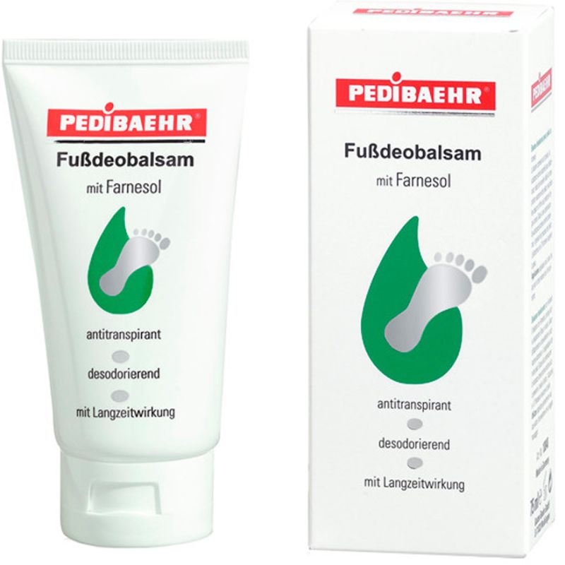BAEHR Fussdeobalsam mit Farnesol Foot Balm with Farnesol, 75 ml