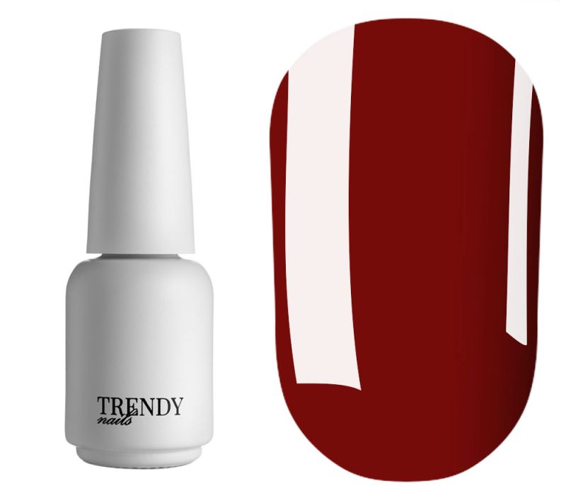 Trendy Nails Гель-лак Gel polish "Garnet" HEMA/TPO free , 5 мл