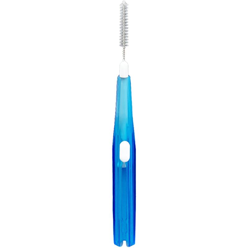 Baby Brush (blue) - Brush for eyelashes and eyebrows, 1 pc.