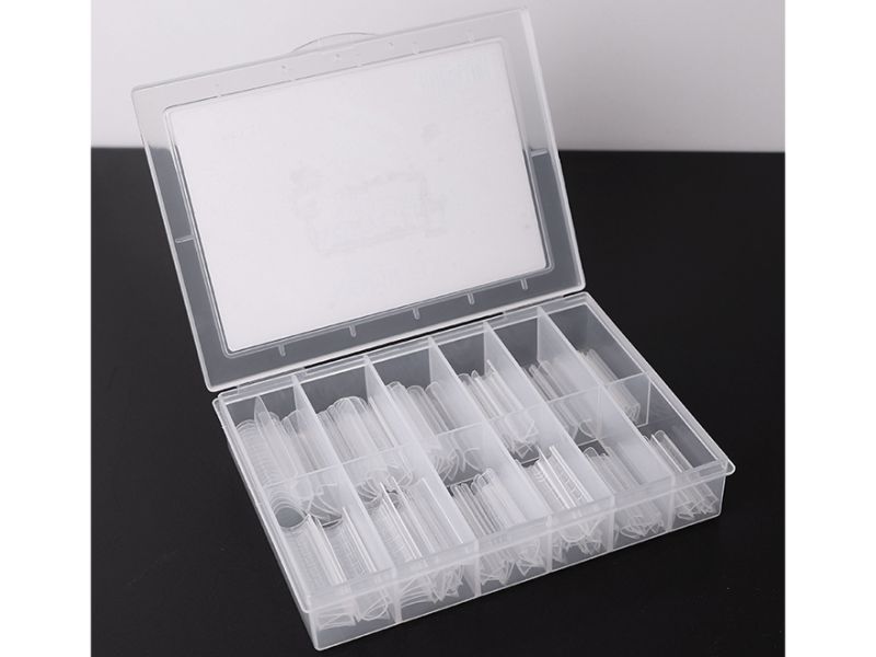 Komilfo Top Nail Forms, Arch - Верхні форми для нарощування, арочні, 120 шт