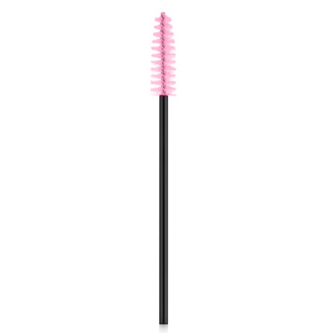 Hair brush, nylon, rozheva on black base, 1 pc.