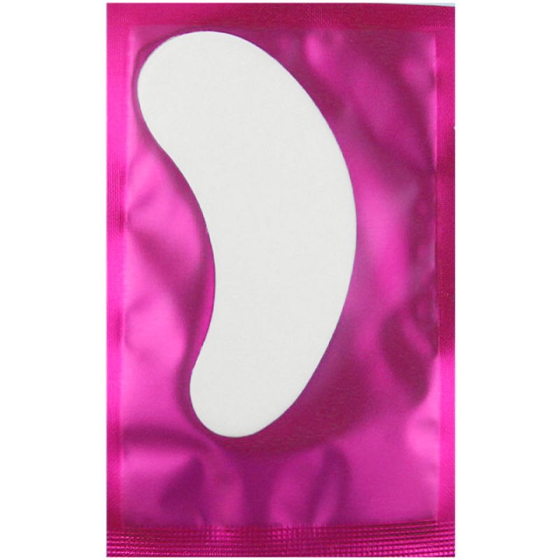 Eye Gel Patches патчі гелеві безворсові подушечки під очі, фуксія, 50 шт.