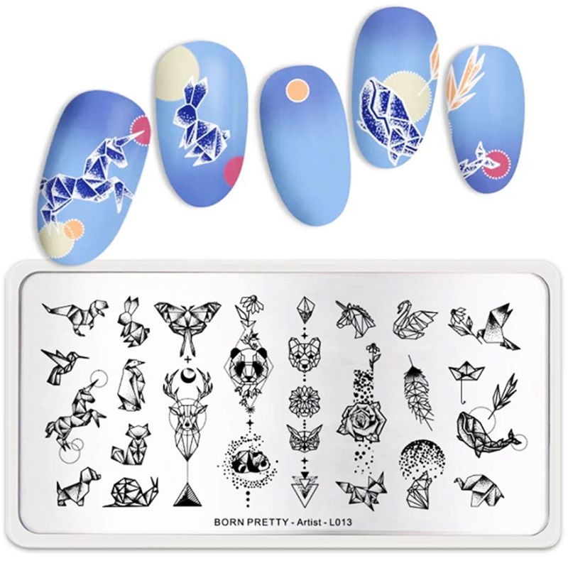 Born Pretty Stamping plate artist L013