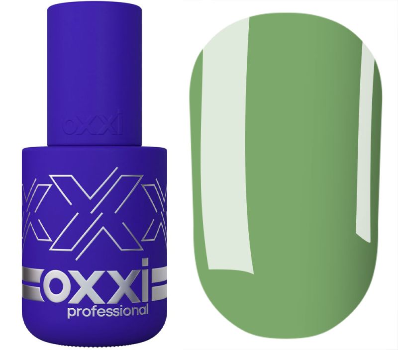 OXXI Gel nail polish No. 275 (light olive, enamel), 10 ml