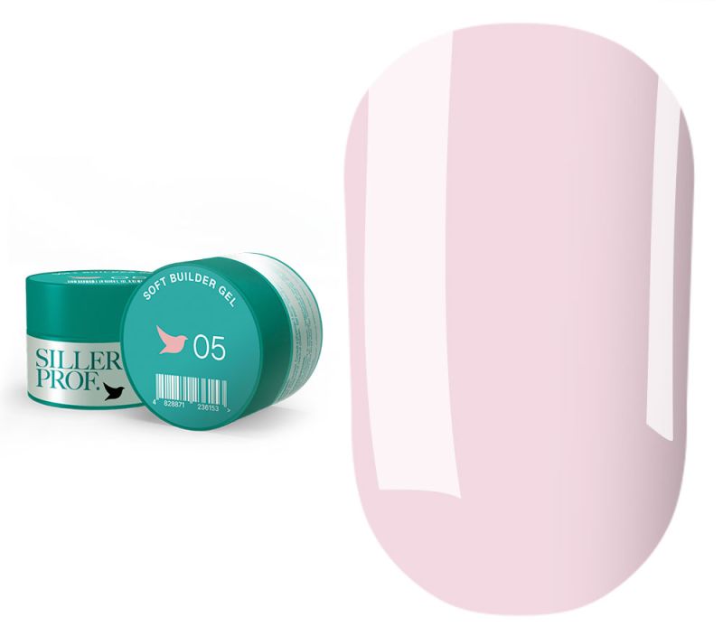 Siller гель для ногтей Soft Builder Gel № 05, 15 мл