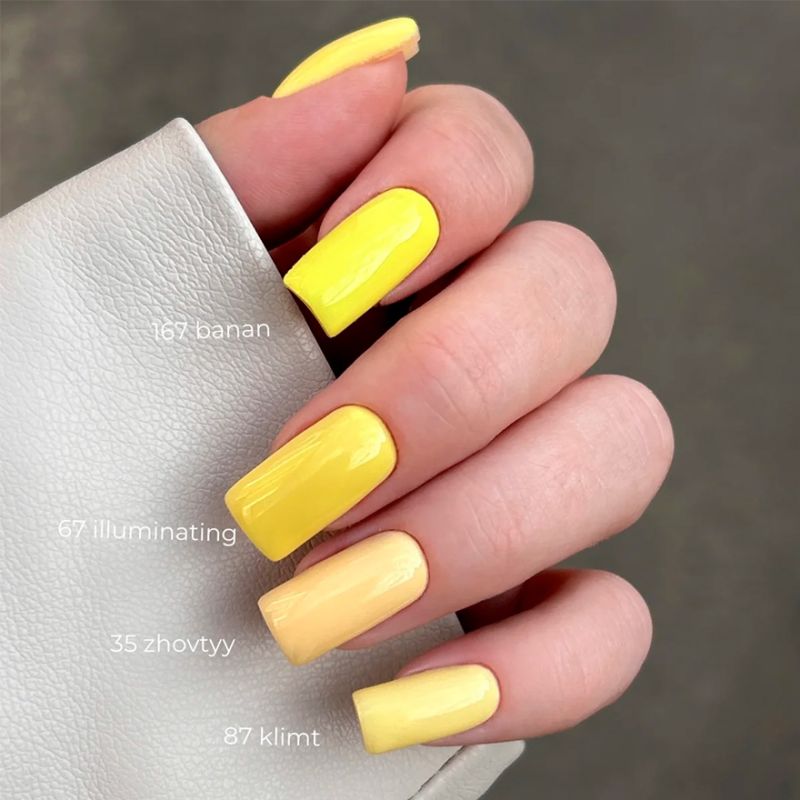 GA&MA Gel polish Basic collection 035 yellow, 10 ml