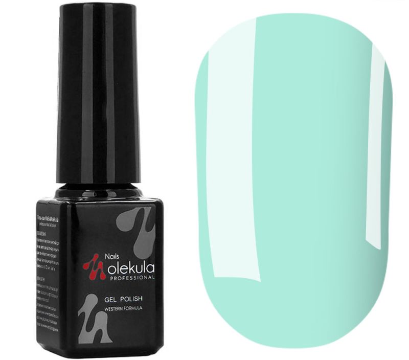 Molekula DIAMOND gel varnish No. 501 (silver, with sparkles and mica), 6 ml