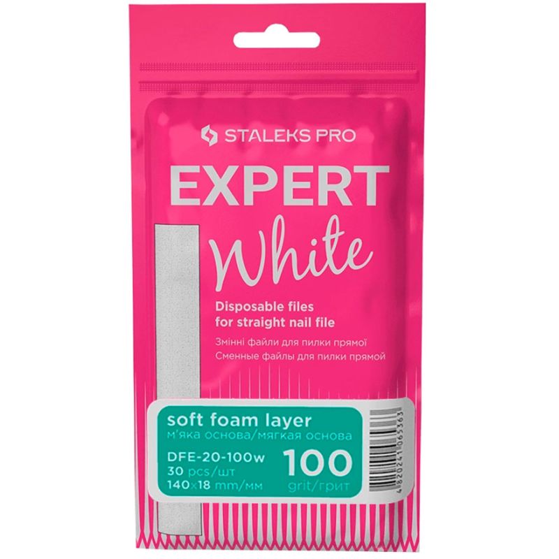 Replaceable abrasives - 100 - EXPERT 20 - 30 pcs - White