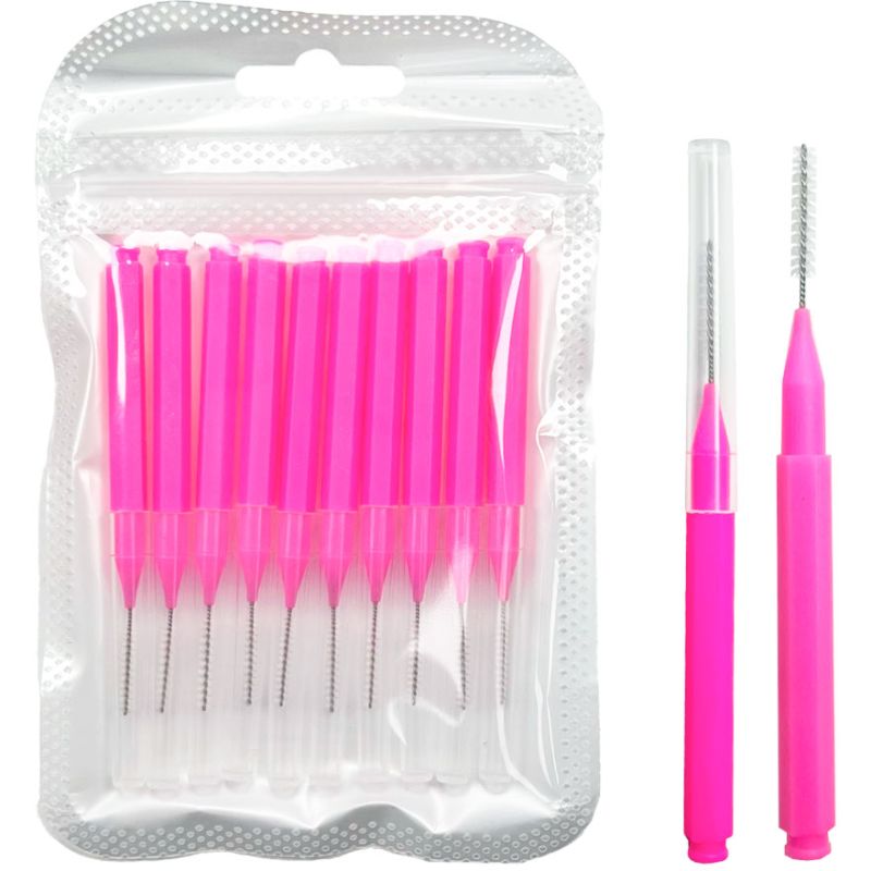 Baby Brush (рожевий) 5,8 см, 10 шт в уп.
