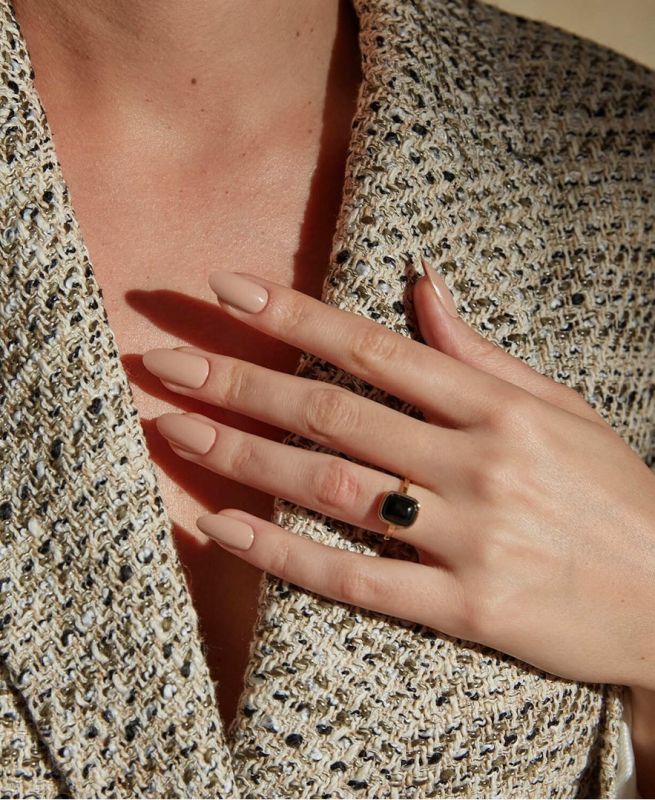 CND Shellac Gel Polish, Gala Girl (dark beige, enamel), 7.3 ml