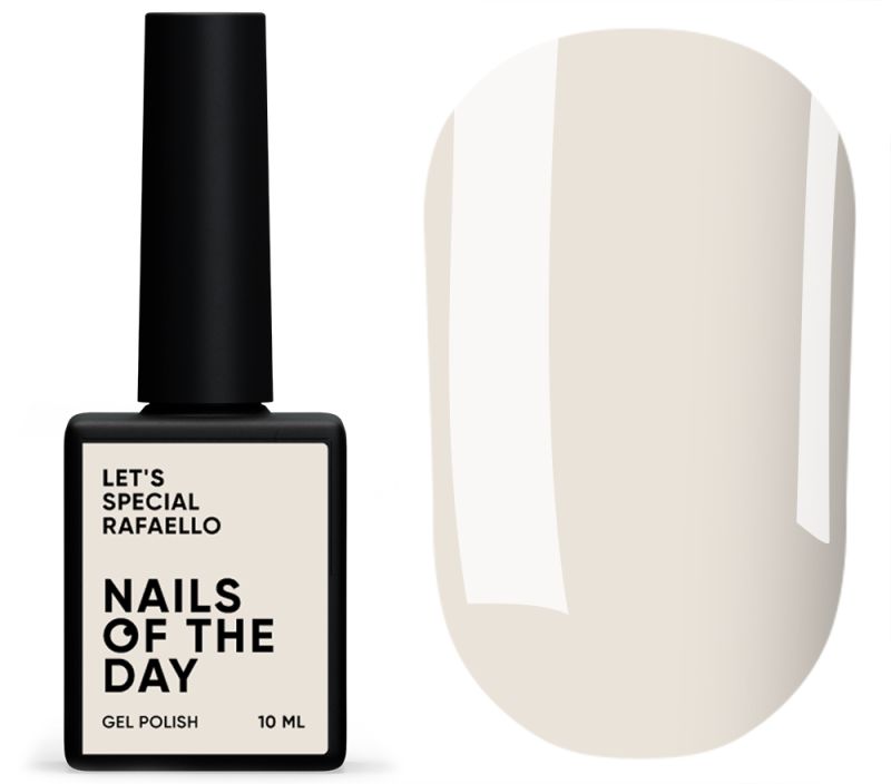 Nails Of The Day Gel polish Let's special Rafaello, 10 ml