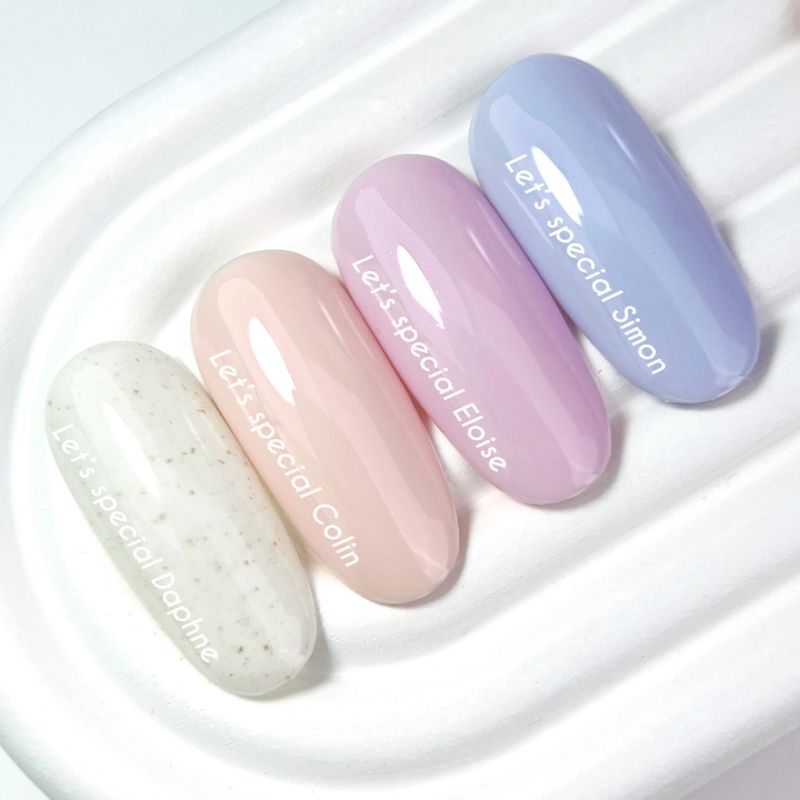 Nails Of The Day Гель-лак Let's special Eloisy (холодний рожевий з дрібним шиммером), 10 мл